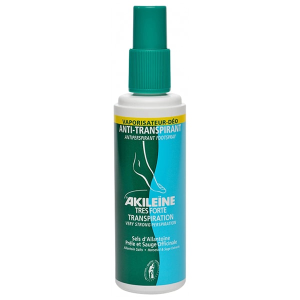 【アキレーン】デトランスピラント フット スプレー（ニオイの発生を防ぐ,瞬時に消臭）100ml<br>【AKILEINE】VAPORISATEUR DEO ANTI TRANSPIRANT 100ml
