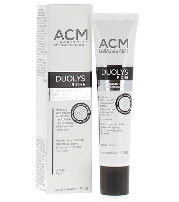 【エイシーエム ラボラトリー】DUOLYS アンチエイジング モイスチャライジング リッチクリーム　40ml【LABORATOIRE ACM】DUOLYS RICHE SOIN HYDRATANT ANTI-AGE 40ml
