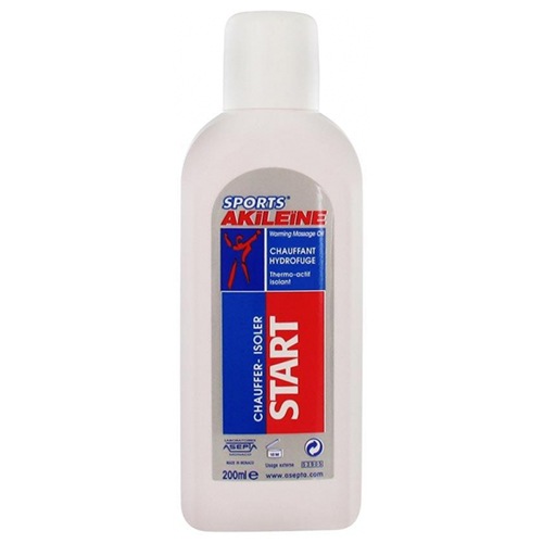 【アキレーン】SPORTS ワーミング（撥水剤）（熱活性,肌を保護）200ml<br>【AKILEINE】SPORTS START CHAUFFANT HYDROFUGE 200ml
