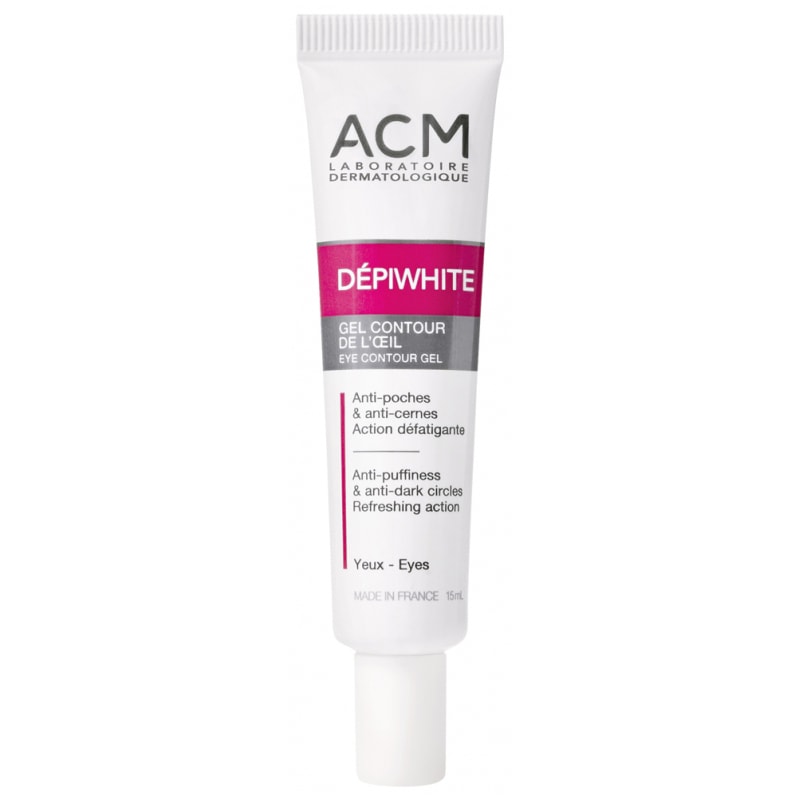【エイシーエム ラボラトリー】DEPIWHITE アイ ジェル（目元のむくみを防ぐ,クマを薄くする）15ml<br>【LABORATOIRE ACM】DEPIWHITE GEL CONTOUR DE L'OEIL 15ml