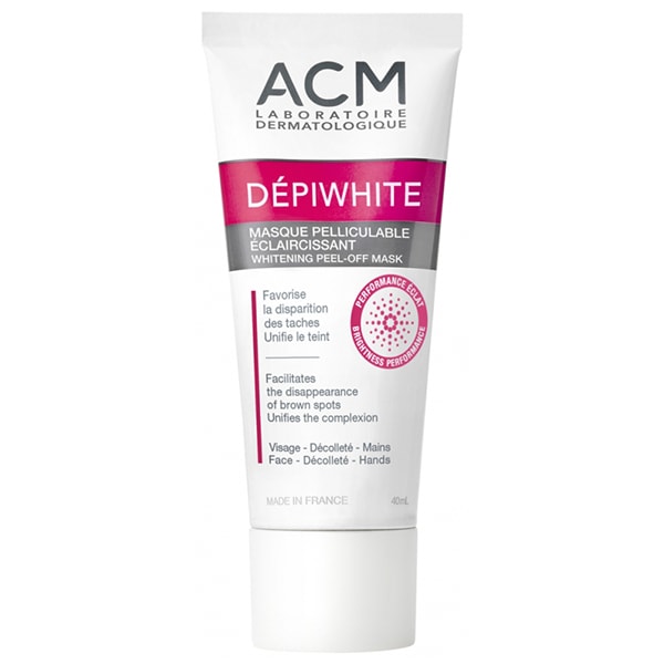 【エイシーエム ラボラトリー】DEPIWHITE ピーリングマスク（角質を除去,顔色に透明感）40ml<br>【LABORATOIRE ACM】DEPIWHITE MASQUE PELLICULABLE ELAIRCISSANT 40ml