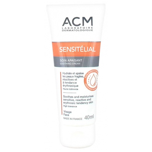 【エイシーエム ラボラトリー】SENSITELIAL デイクリーム 40mL<br>【LABORATOIRE ACM】SENSITELIAL SOIN APAISANT 40mL
