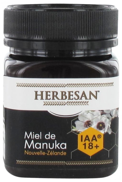ヘルベサン マヌカハニー IAA(UMF) 18+ (MGO693g) 250g <br> HERBESAN MIEL DE MANUKA IAA 18+