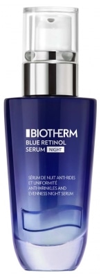 ビオテルム ブルー セラピー ブルー レチノール ナイト アンチエイジング セラム 30m<br>BIOTHERM BLUE THERAPY BLUE RENTINOL NIGHT SERUM ANTI-AGE 30ml