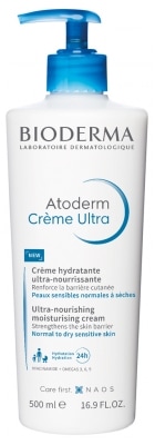 ビオデルマ アトデルム クリーム ウルトラ 500ml　<br>BIODERMA ATODERM CREME ULTRA 500ml