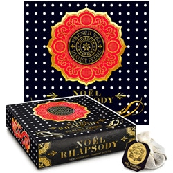 マリアージュフレール ノエルラプソディ 30 コットンティーバッグ <br>【MARIAGE FRERES】NOEL RHAPSODY 30 MOSULIN COTTON TEA BAGS
