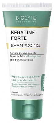 【ビオシット】ケラチン フォート シャンプー（傷んだ髪を補修,輝きやツヤをもたらす）200ml<br>【BIOCYTE】KERATINE FORTE SHAMPOOING 200ml