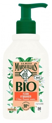 ル プティ マルセイユ クレンジング クリーム ハンドソープ オレンジブロッサム 290ml<br>LE PETIT MARSEILLAIS CREME LAVANTE MAINS FLEUR D'ORANGER 290ml