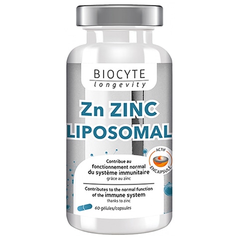 ڥӥåȡZN  ݥȩɸϤݻ,ȩη򹯤򥢥åס60ץBIOCYTEZN ZINC LIPOSOMAL 60 GELULES