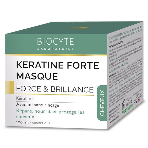 【ビオシット】ケラチン フォルテ マスク（栄養を与え補修,美しい髪へと導く）100ml<br>【BIOCYTE】KERATINE FORTE MASQUE 100ml