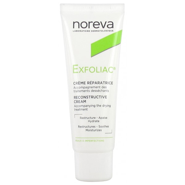 【ノレバ】エクスフォリアック リペアリング クリーム（肌のバリア機能を回復,肌荒れ改善）40ml<br>【NOREVA】EXFOLIAC CREME REPARATRICE 40ml