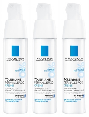 【ラロッシュポゼ】トレリアン デルマレルゴ クリーム 40ml 3本セット<br>【LA ROCHE POSAY】TOLERIANE DERMALLERGO CREME 40ml