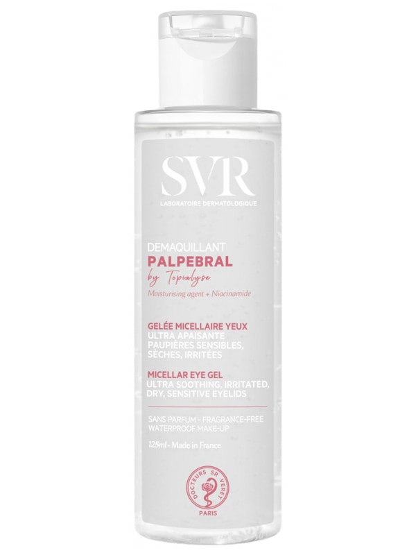 【エスブイアール】パルペブラル クレンザー アイズ（肌のバリア機能を維持,保湿成分配合）125mL<br>【SVR】PALPEBRAL DEMAQUILLANT YEUX 125mL