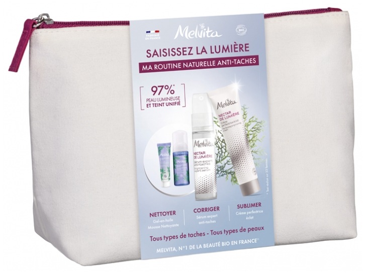 [����������]  �ͥ������ǥ�ߥ����� �ȥ饤���륳�ե�[MELVITA]  NECTAR DE LUMIERE TRIAL COFFRET
