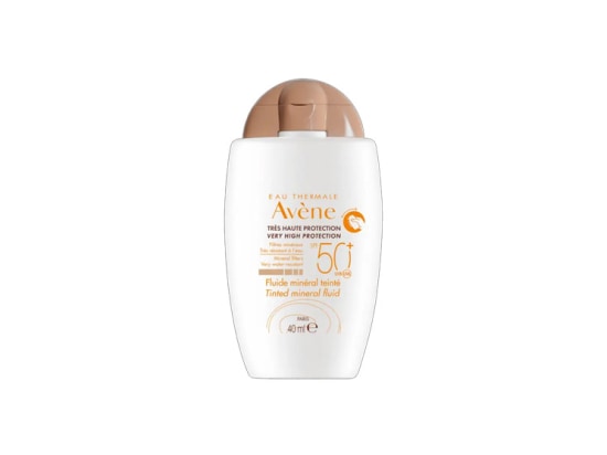 アベンヌ ミネラルフルイド UV テインテ SPF50+ 40ml<br>AVENE FLUIDE MINERAL TEINTE SPF50+ 40ml