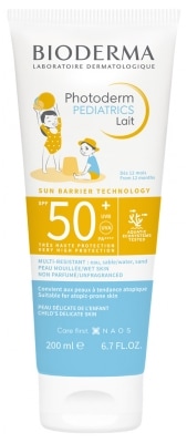 ビオデルマ フォトデルム キッズ ミルク 200ml　<br>BIODERMA PHOTODERM PEDIATRICS LAIT 200ml