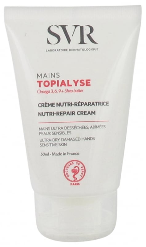 [エスブイアール] トピアリス ハンドクリーム 50ml（超乾燥し傷ついた手のトリートメントクリーム）た<br>[SVR] TOPIALYSE MAINS 50ml