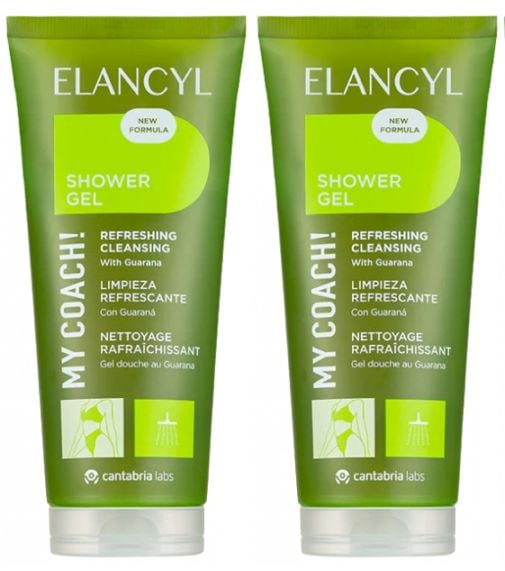 [エランシル]マイコーチ　シャワージェル　200ml 2本セット<br>[ELANCYL]MY COACH GEL DOUCHE 200ml 2pcs