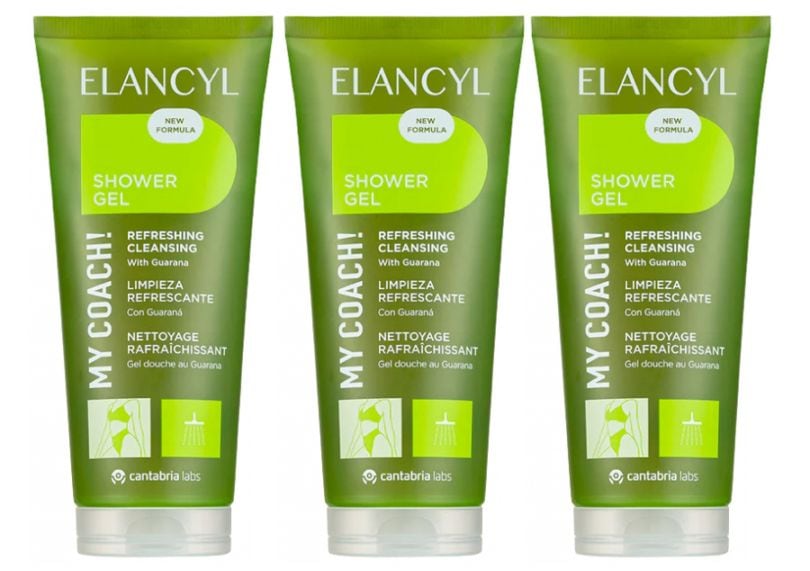 [エランシル]マイコーチ　シャワージェル　200ml 3本セット<br>[ELANCYL]MY COACH GEL DOUCHE 200ml 3pcs