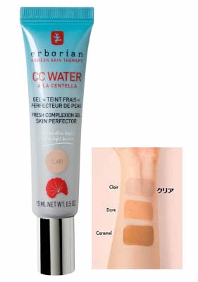 【エルボリアン】CC ウォーター クリア（肌のキメを整える,均一で明るい顔色へ）15ml<br>【ERBORIAN】CC WATER CLAIR 15ml