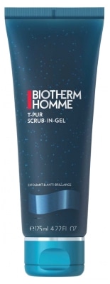 ビオテルム オム  T-PUR スクラブ・イン・ジェル 125ml<br>BIOTHERM HOMME T-PUR SCRUB IN GEL 125ml