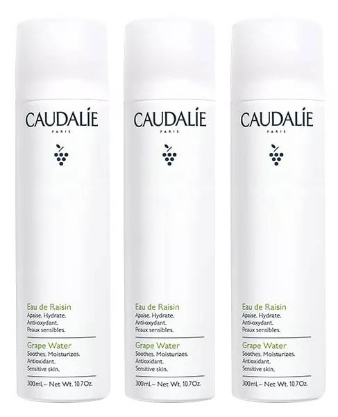 [コーダリー]オードレザン BIO 300ml　3本セット<br>[CAUDALIE]EAU DE RAISIN BIO 300ml