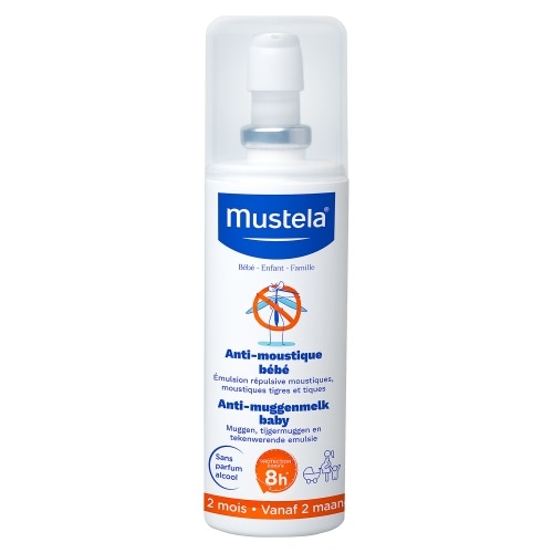 [ムステラ]  ベビー用蚊よけ剤 100ml<br>[MUSTELA] BEBE ANTI-MUSTIQUE 100ml