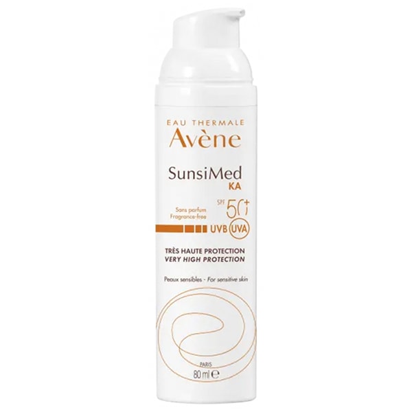 【アベンヌ】サンシメド KA SPF50+（日焼けリスクの高い敏感肌に, 酸化ストレスから肌を守る）80ml<br>【AVENE】SUNSIMED KA SANS PARFUM SPF50 80ml