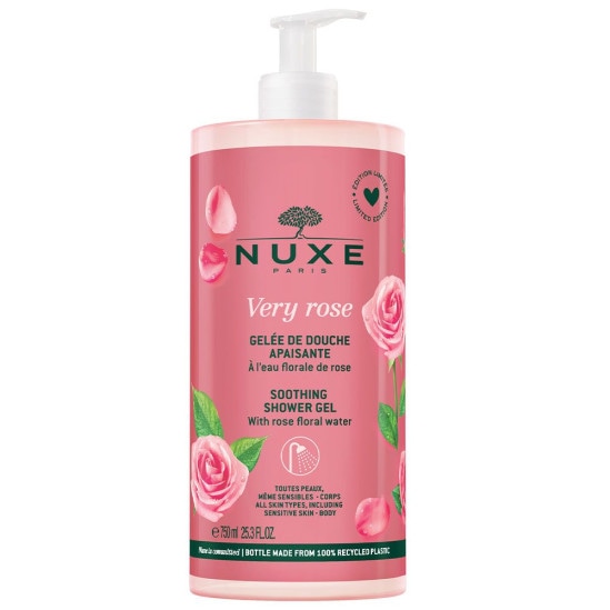 ニュクス ヴェリィ ローズ シャワージェル 750ml<br>NUXEVERY ROSE GELEE DE DOUCHE 750ml