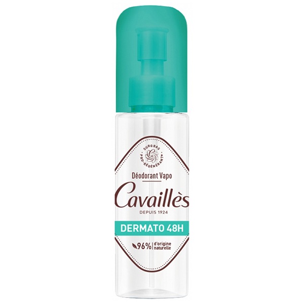 【ロジェ・カバイエス】デオドラント デルマト 48hスプレー（女性向け,汗と臭い,普通から少な目）80ml<br>【ROGE CAVAILLES】DEODORANT DERMATO 48H VAPO 80ml