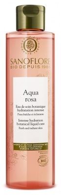 サノフロール アクア ローザ ボタニカル トリートメント ウォーター 200ml<br>SANOFLORE AQUA ROSA EAU DE SOIN BOTANIQUE HYDRATION INTENSE BIO 200ml