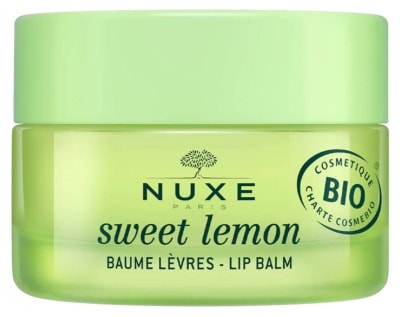 ニュクス スイートレモン リップバーム 15g<br>NUX SWEET LEMON CREME BAUME LEVRES 15g