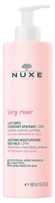 ニュクス ヴェリィ ローズ ボディローション 400mL<br>NUX VERY ROSE LAIT CORPS HYDRATANT APAISANT 400mL