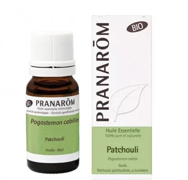 プラナロム パチュリー BIO 10ml<br>PRANAROM HUILE ESSENTIELLE PATCHOULI BIO  (POGOSTEMON CABLIN) 10ml