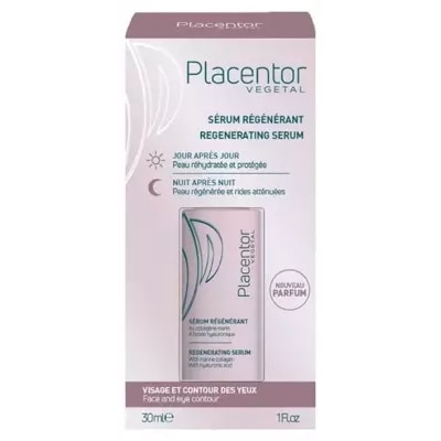 【プラセンタ ベジェタル】セラム デイ&ナイト 30mL<br>【PLACENTOR VEGETAL】SERUM REGENERANT VISAGE & CONTOUR DES YEUX 30mL