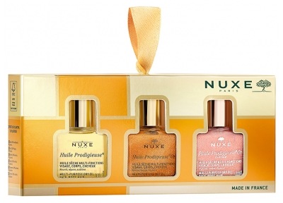 �˥奯�� ���ե� 3 �ץ��ǥ����塼 ������ NUXE COFFRET 3 HUILE PRODIGIEUX