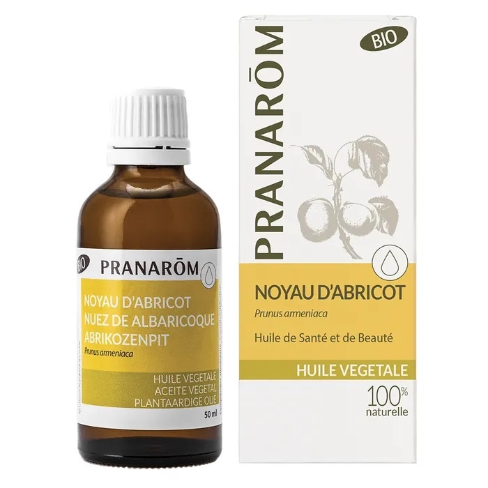 【プラナロム】アプリコット油 BIO 50mL<br>【PRANAROM】HUILE VEGETALE BIO NOYAU D'ABRICOT 50mL