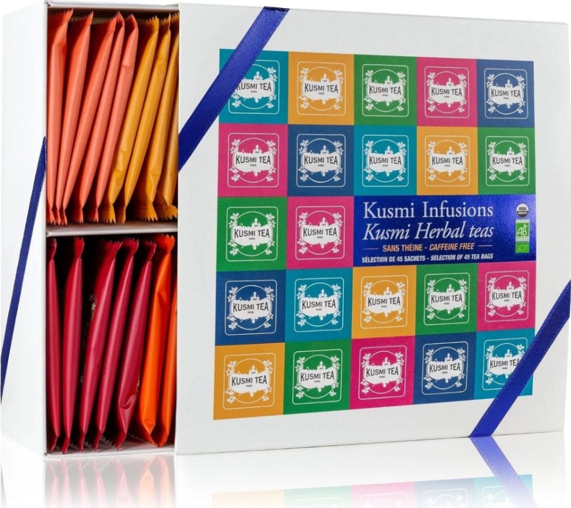 クスミティー 45 クリスマス ハーブ ティー コレクション (限定販売品)<br>KUSUMI TEA KUSUMI HERBAL TEAS COLLECTION