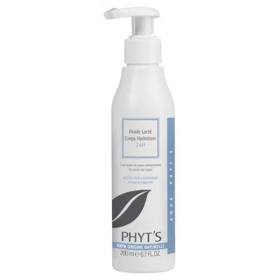 【フィッツ】アクアフィッツ フルイド ハイドレイティング ボディ ミルク 24h 200mL<br>【PHYT'S】 AQUA PHYT'S FLUIDE LACTE CORPS HYDRATANT 24H BIO 200mL