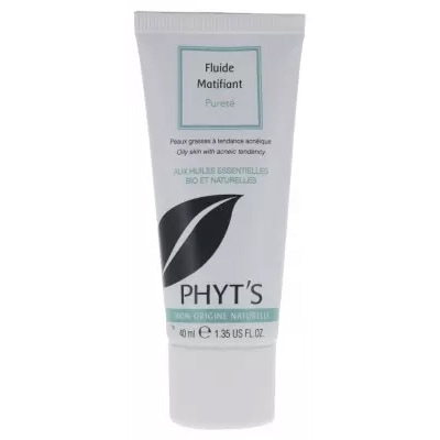 【フィッツ】アロマクリア フルイド マティフィアン BIO 40mL<br>【PHYT'S】AROMACLEAR FLUIDE MATIFIANT PURETE BIO 40mL