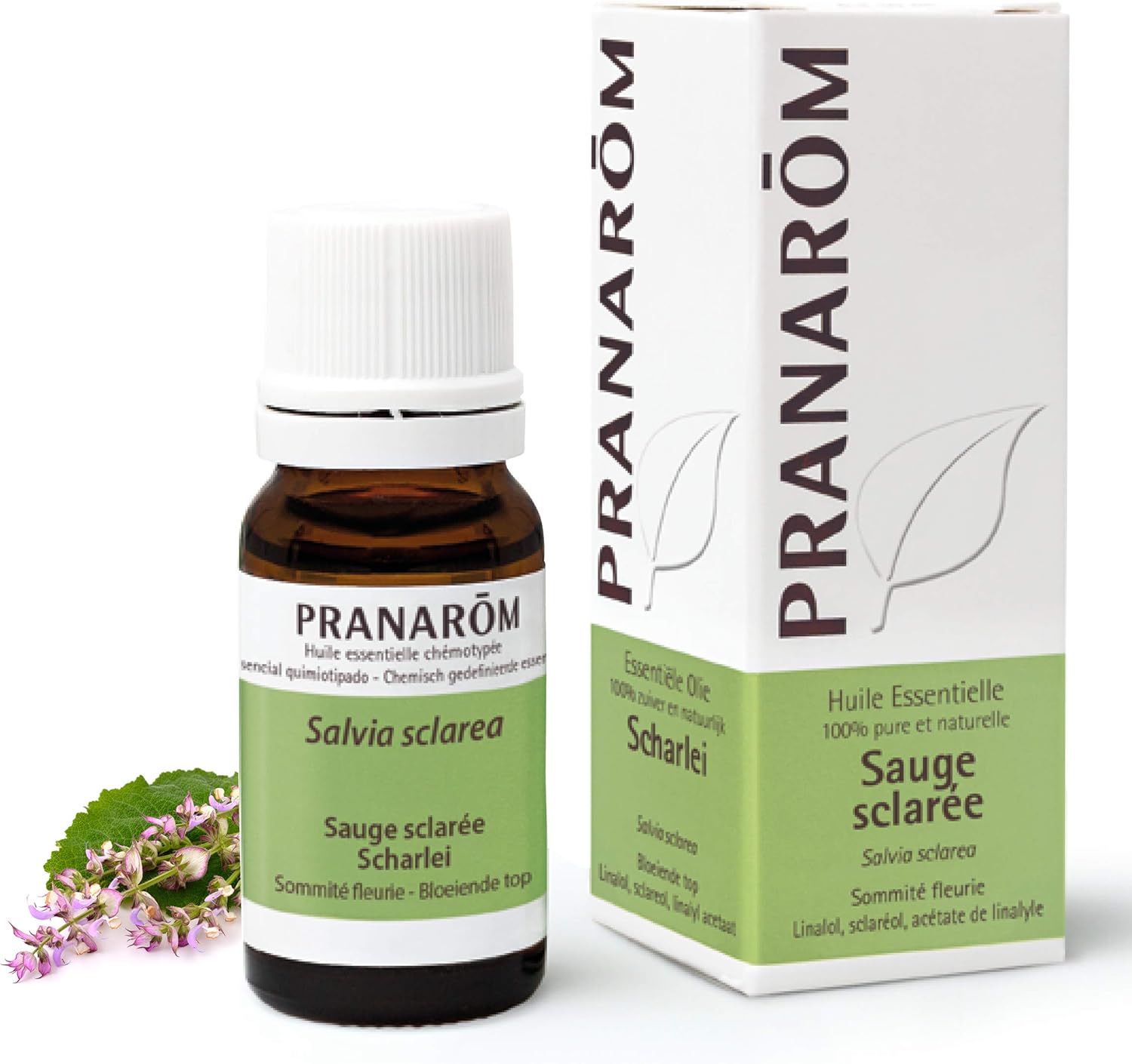 プラナロム クラリセージ エッセンシャル オイル (サルビア スクラレア) 10 ml <br>PRANAROM SALVIA SCLAREA 10ml
