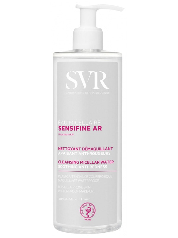 SVR センシファイン AR ミセラー ウォーター 400 ml<br>SVR Sensifine AR eau micellaire 400ml