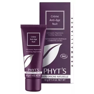 【フィッツ】アロマライアンス リッチ ナイト クリーム アンチ エイジ 40mL<br>【PHYT'S】AROMALLIANCE CREME RICHE NUIT ANTI AGE 40mL