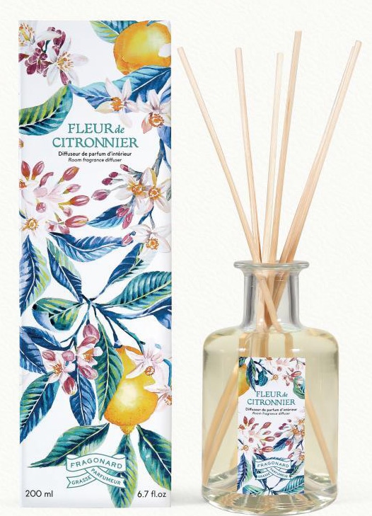 【フラゴナール】 ディフーザー 2025年の花 シトロニエ 200ml<br>【FRAGONARD】 DIFFUSEUR LA FLEUR DE L'ANEE 2025 CITRONNIER 200ml