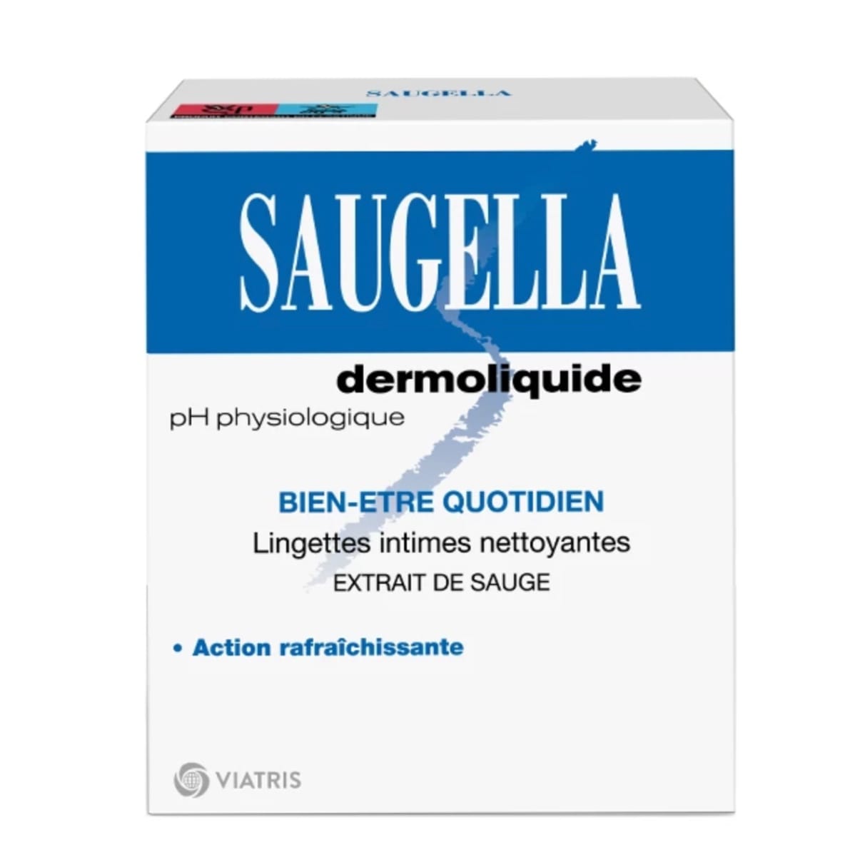 【サウジェラ】ダーモリキッド クレンジング リンジェット 10枚入り<br>【SAUGELLA】DERMOLIQUIDE LINGETTES NETTOYANTES ×10