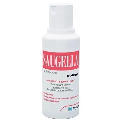�ڥ���������ۥݥꥴ�� �ǥꥱ���ȥ����� ����󥶡� 250mL��SAUGELLA��POLIGYN SOIN LAVANT INTIME APAISANT ET EMOLLIENT 250mL