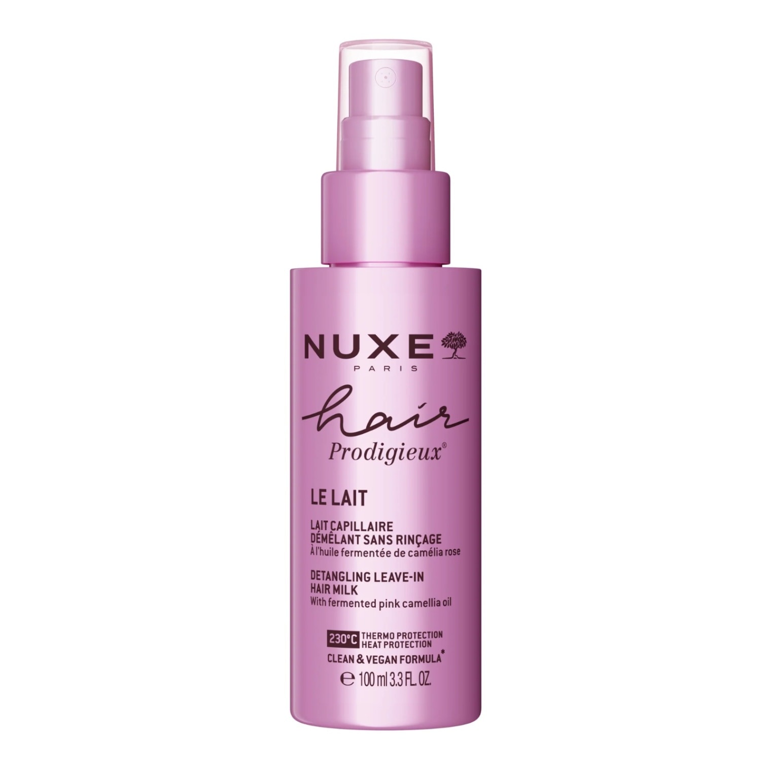 ニュクス ヘヤープロディジュー ヘヤーミルク 100ml<br>NUXE HAIR PRODIGIEUX LE LAIT CAPILLAIRE DEMELANT SANS RINSAGE 100ml