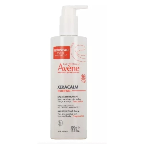 アベンヌ クセラカーム モイスチャライジング バーム 400mL<br>AVENE XERACALM NUTRITON BAUME HYDRATANTE 400mL