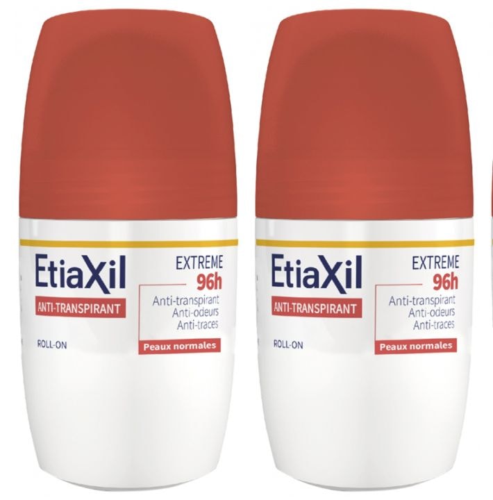 エティアキシル デオドラント エクストリーム 96H ロールオン 50 ml ２個セット (あらゆるタイプの発汗)<br>ETIAXIL DEODRANT EXTREME 96H ROLL-ON 50ML