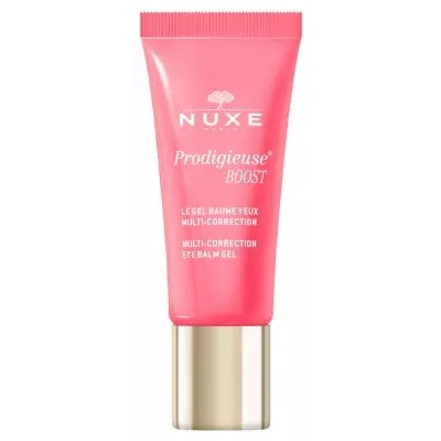 【ニュクス】プロディジュー ブースト マルチ コレクション  アイ バーム  ジェル 15mL<br>【NUXE】PRODIGIEUSE BOOST GEL BAUME YEUX MULTI CORRECTION 15mL
